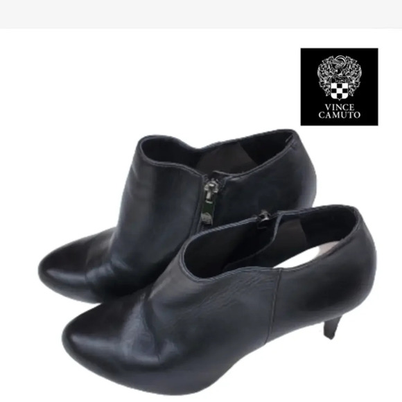 Vince Camuto Leather Booties 6.5‎ - Picture 1 of 10